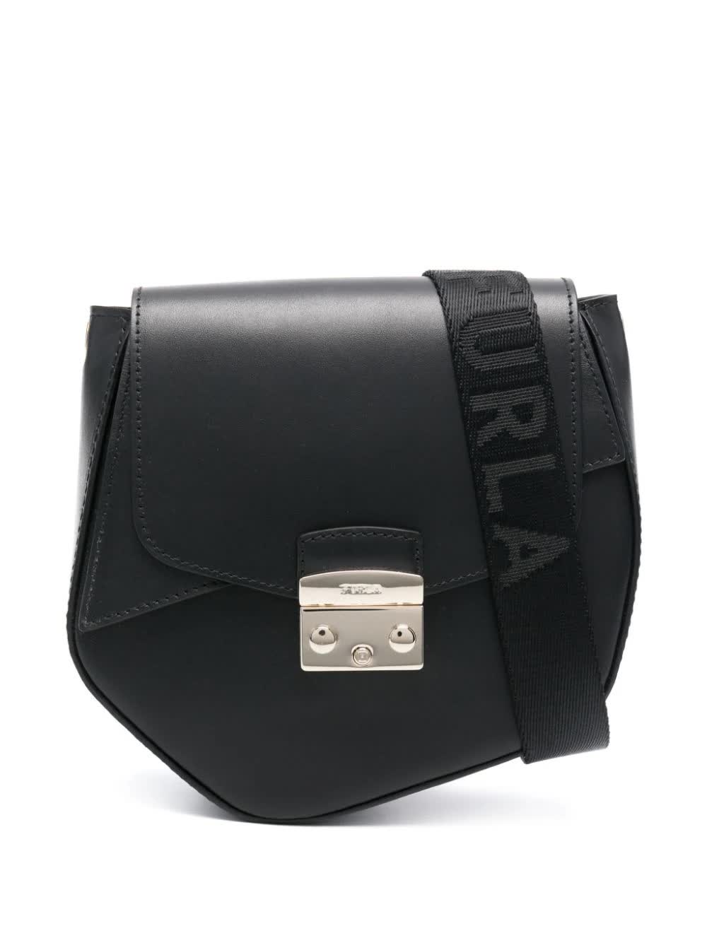 Furla, Mini Metropolis Prisma Leather Crossbody Bag