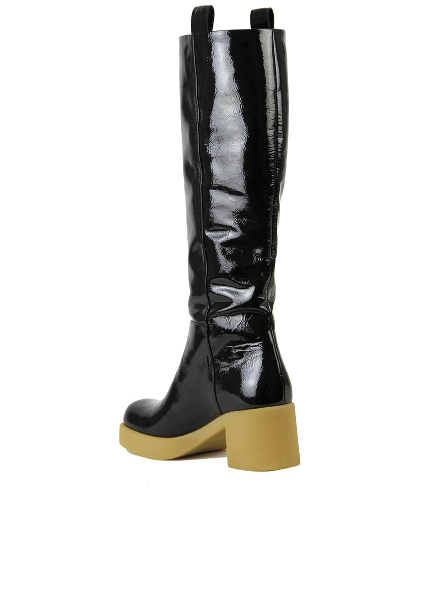 Miu Miu, Block-Heel Leather Boots