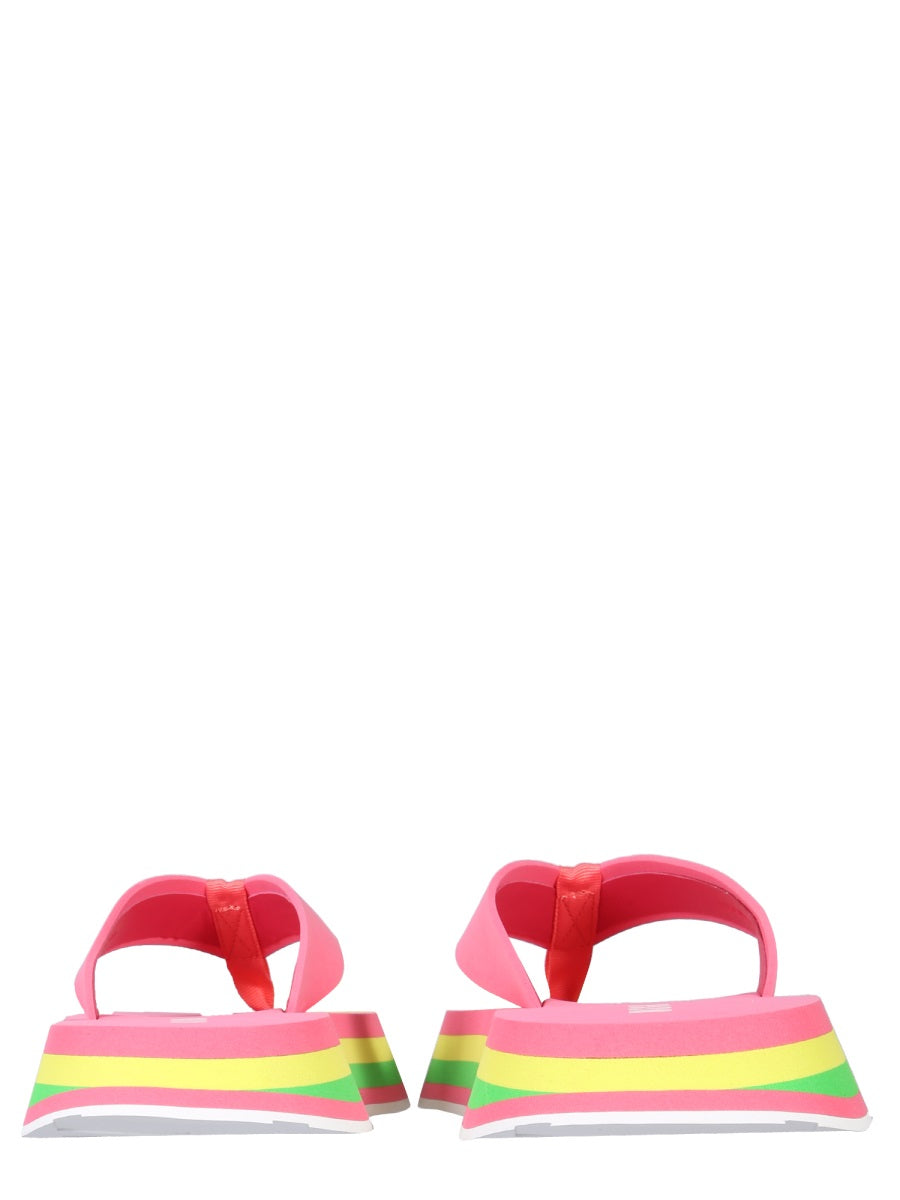 Msgm, Thong-Strap Chunky Flip Flops