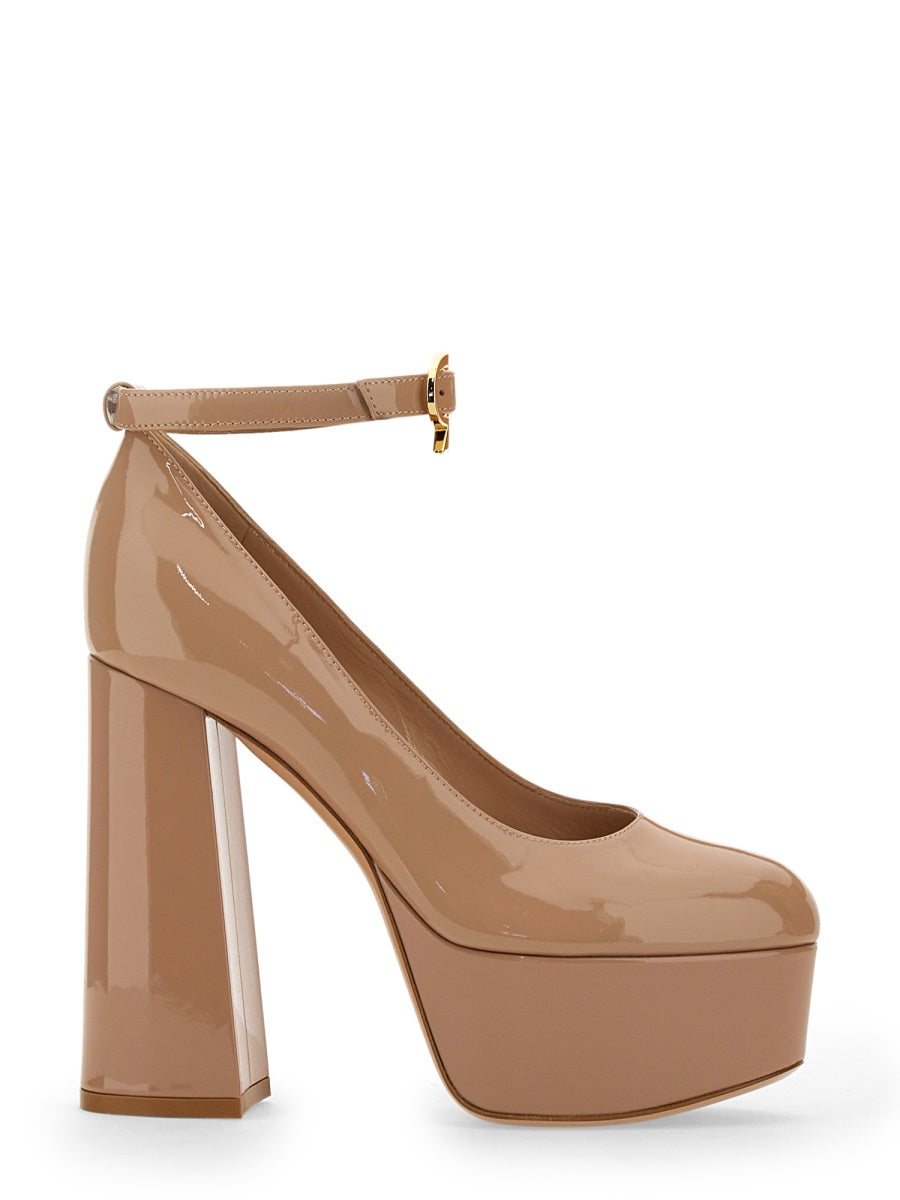 Gianvito Rossi, Leather Mary Jane Pump