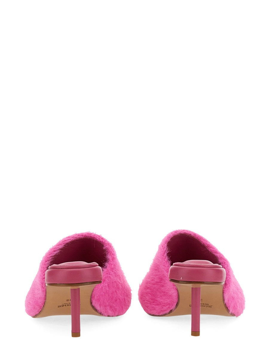 Jacquemus, Shearling Sandals