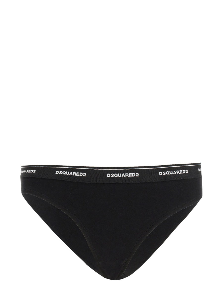 DSquared2, With Logo Band Underwear