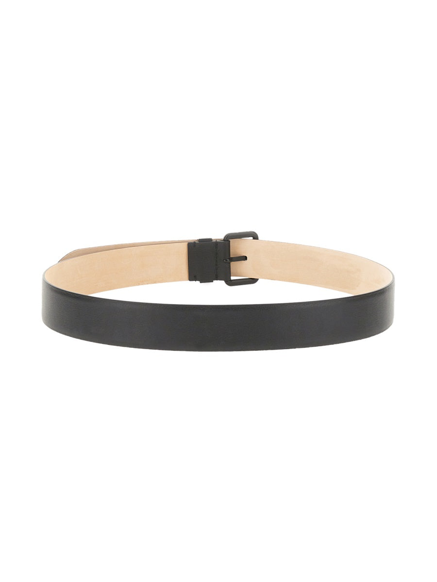 Alexander McQueen, Leather Logo Belt