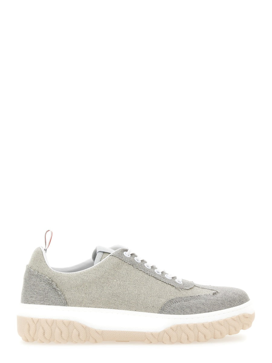 Thom Browne, Lace-Up Frayed Sneakers