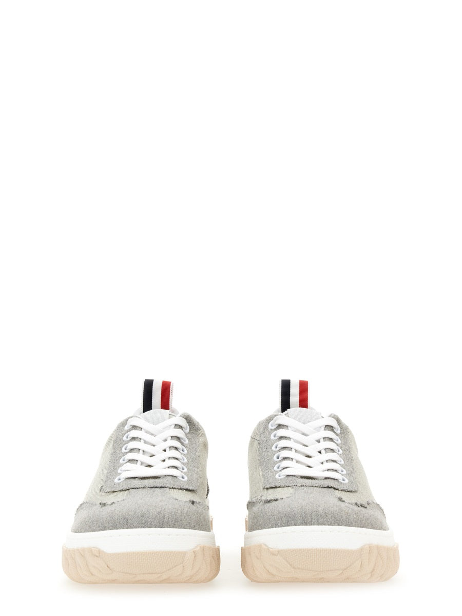 Thom Browne, Lace-Up Frayed Sneakers