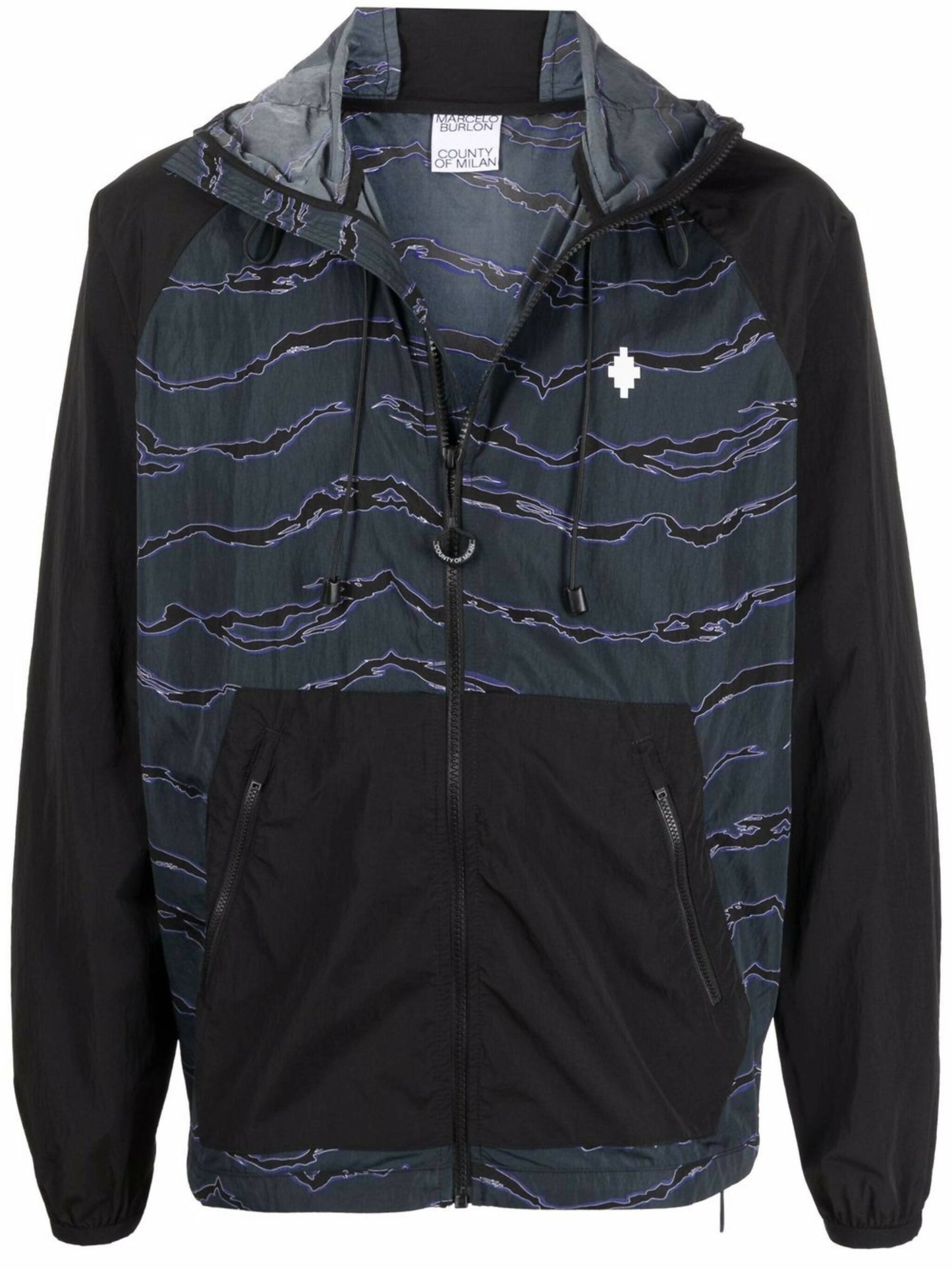 Marcelo Burlon County of Milan, All-Over Camouflage Windbreaker Jacket