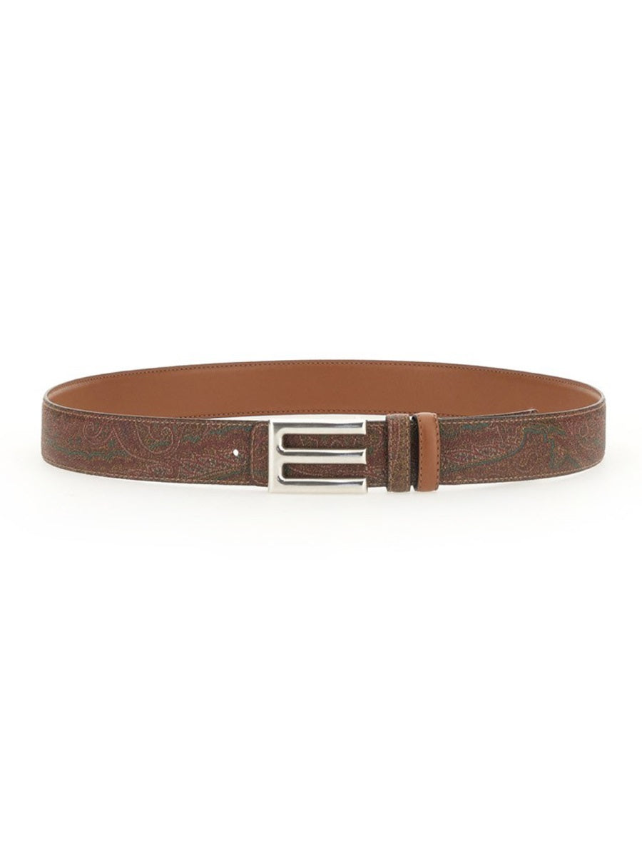 Etro, Reversible Cotton-Blend Belt