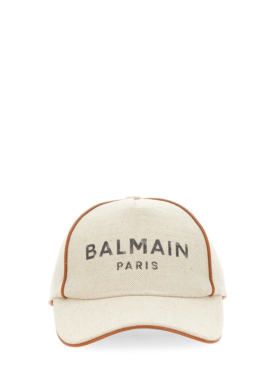 Balmain. Pure Cotton Baseball Cap