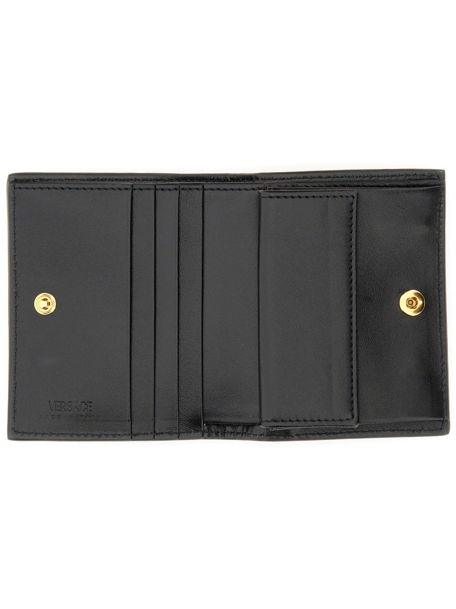 Versace, Greca Goddess Leather Wallet