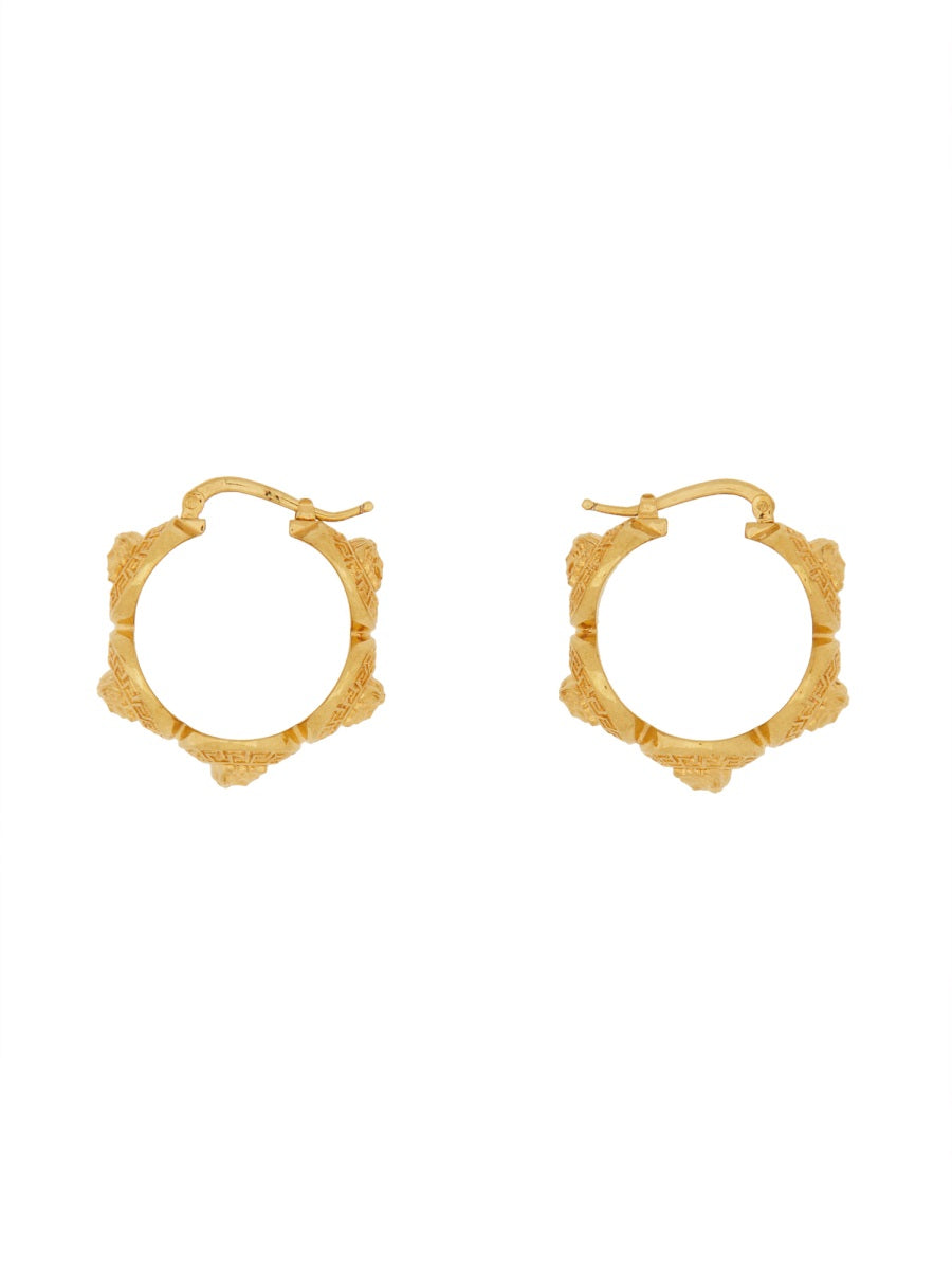 Versace, Tribute Medusa Hoop Earrings