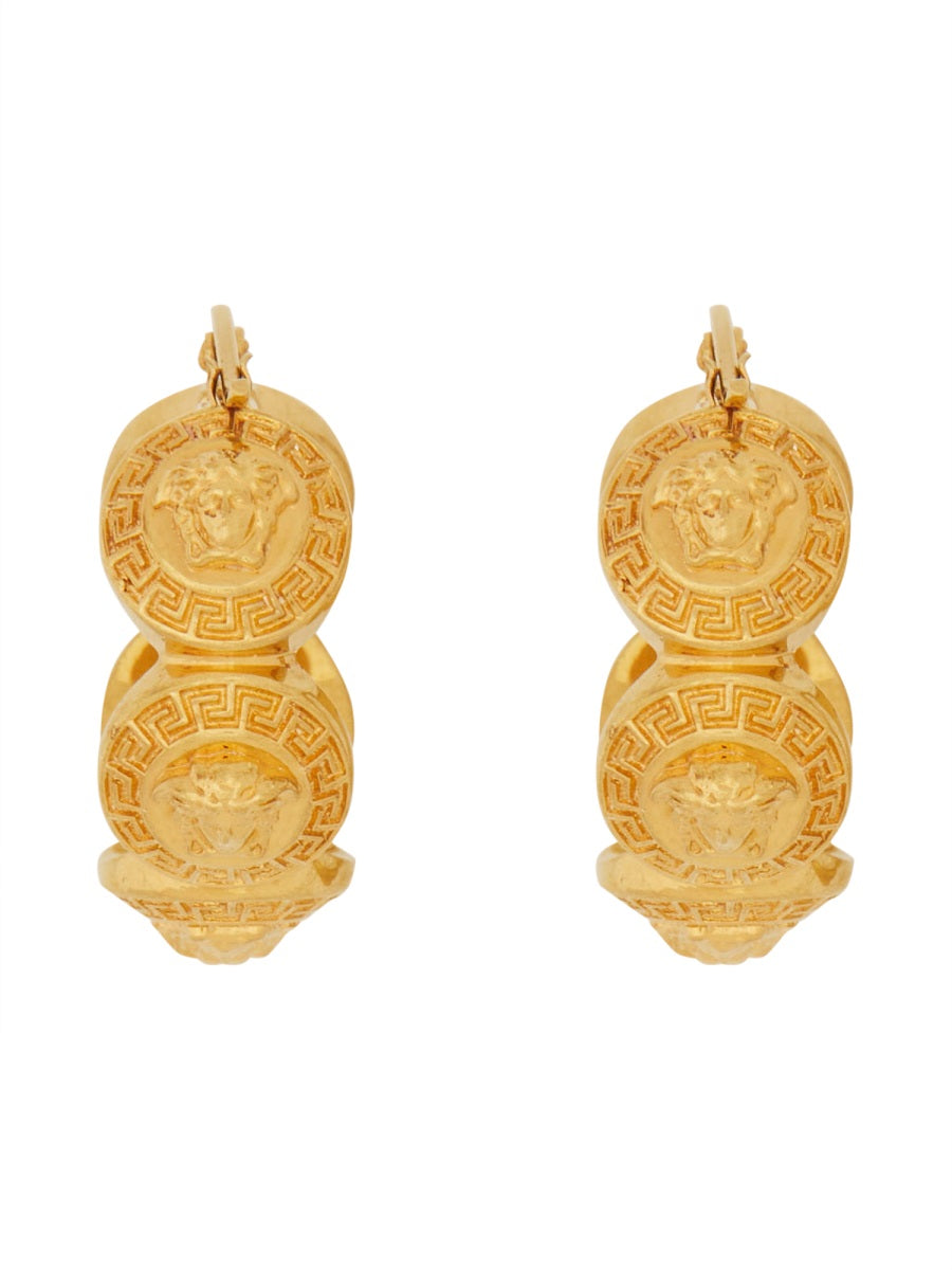 Versace, Tribute Medusa Hoop Earrings