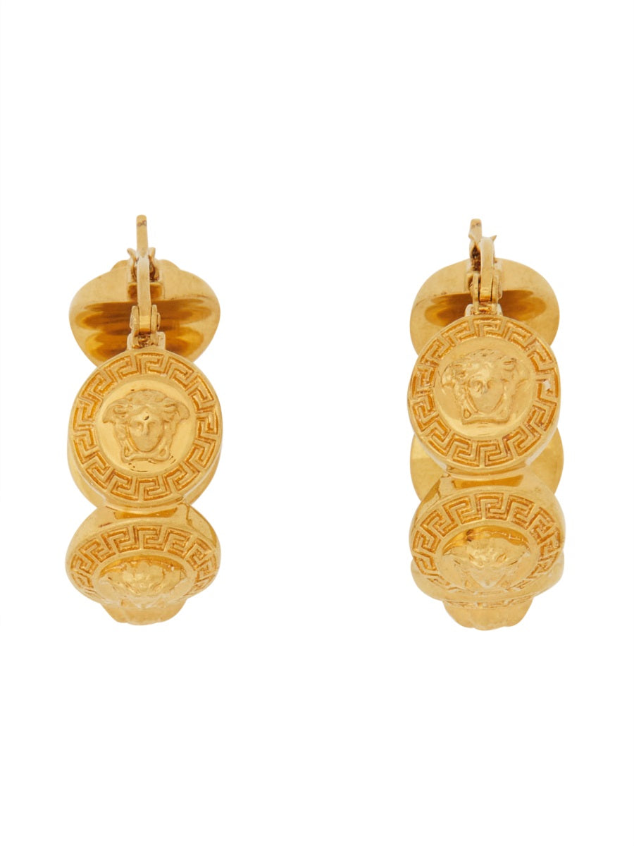 Versace, Tribute Medusa Hoop Earrings