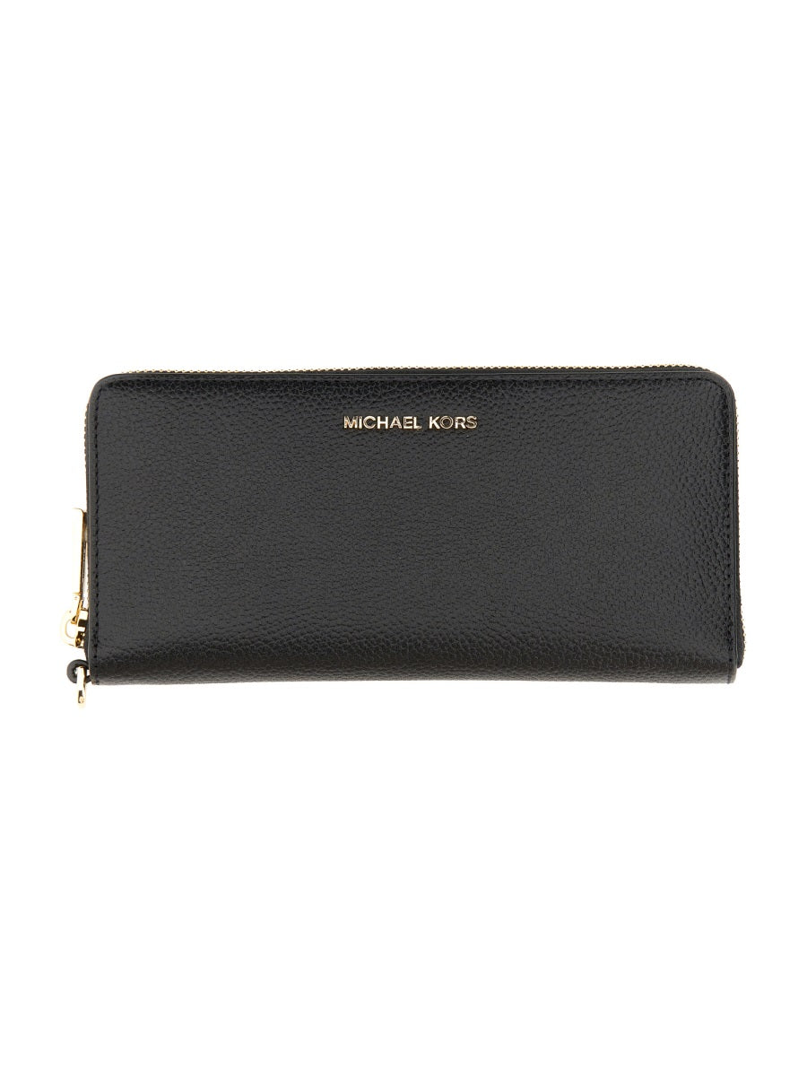 Michael Kors, Continental Jet Set Leather Wallet