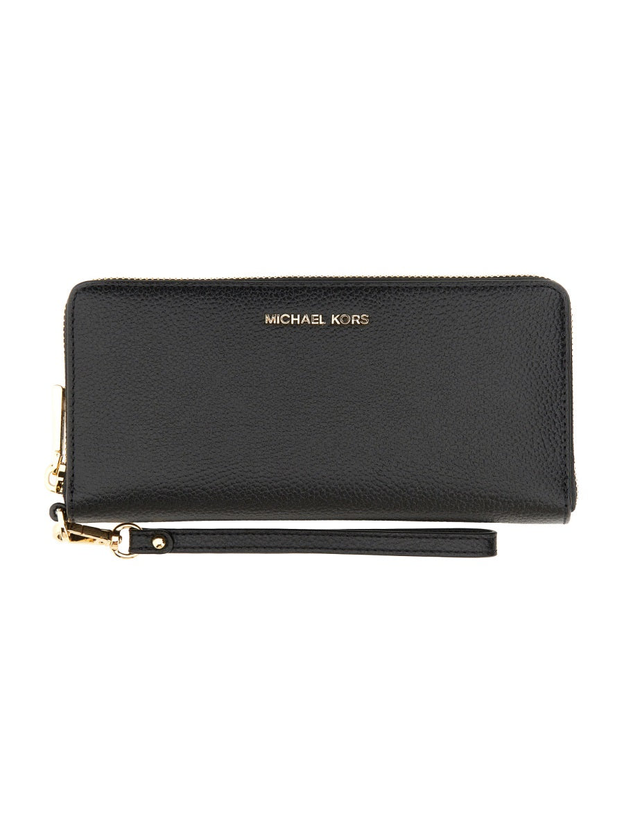 Michael Kors, Continental Jet Set Leather Wallet