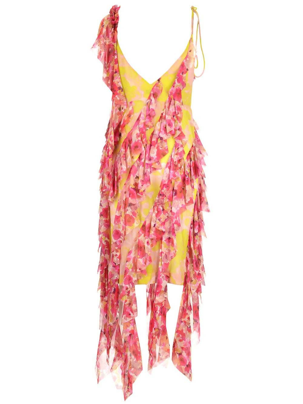 Dries Van Noten, Silk Georgette Midi Dress