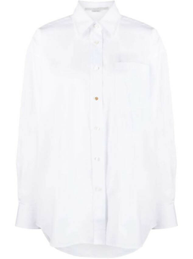 Stella Mccartney, Long-Sleeve Cotton Shirt