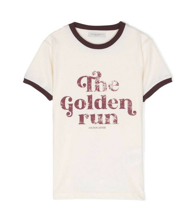 Golden Goose, Slogan-print Cotton T-shirt