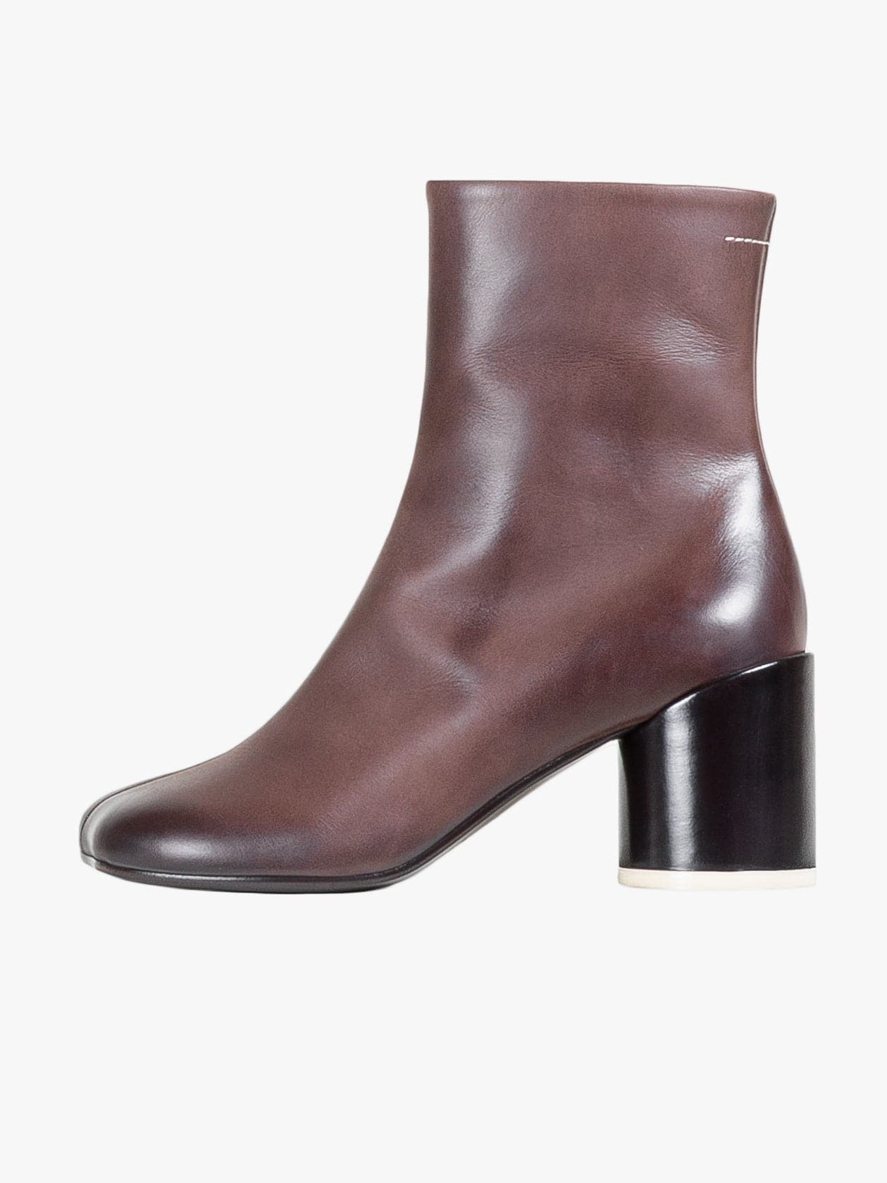 MM6, Leather Ankle Boots