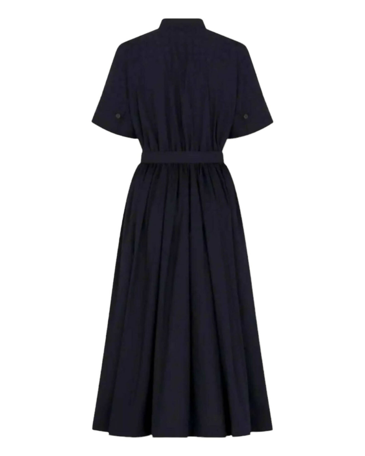 Christian Dior, Melocoton Mid-Length Belted Macrocannage Dress