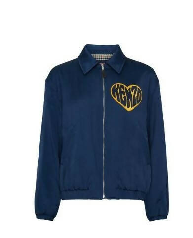 Kenzo, Heart-patch Satin Jacket