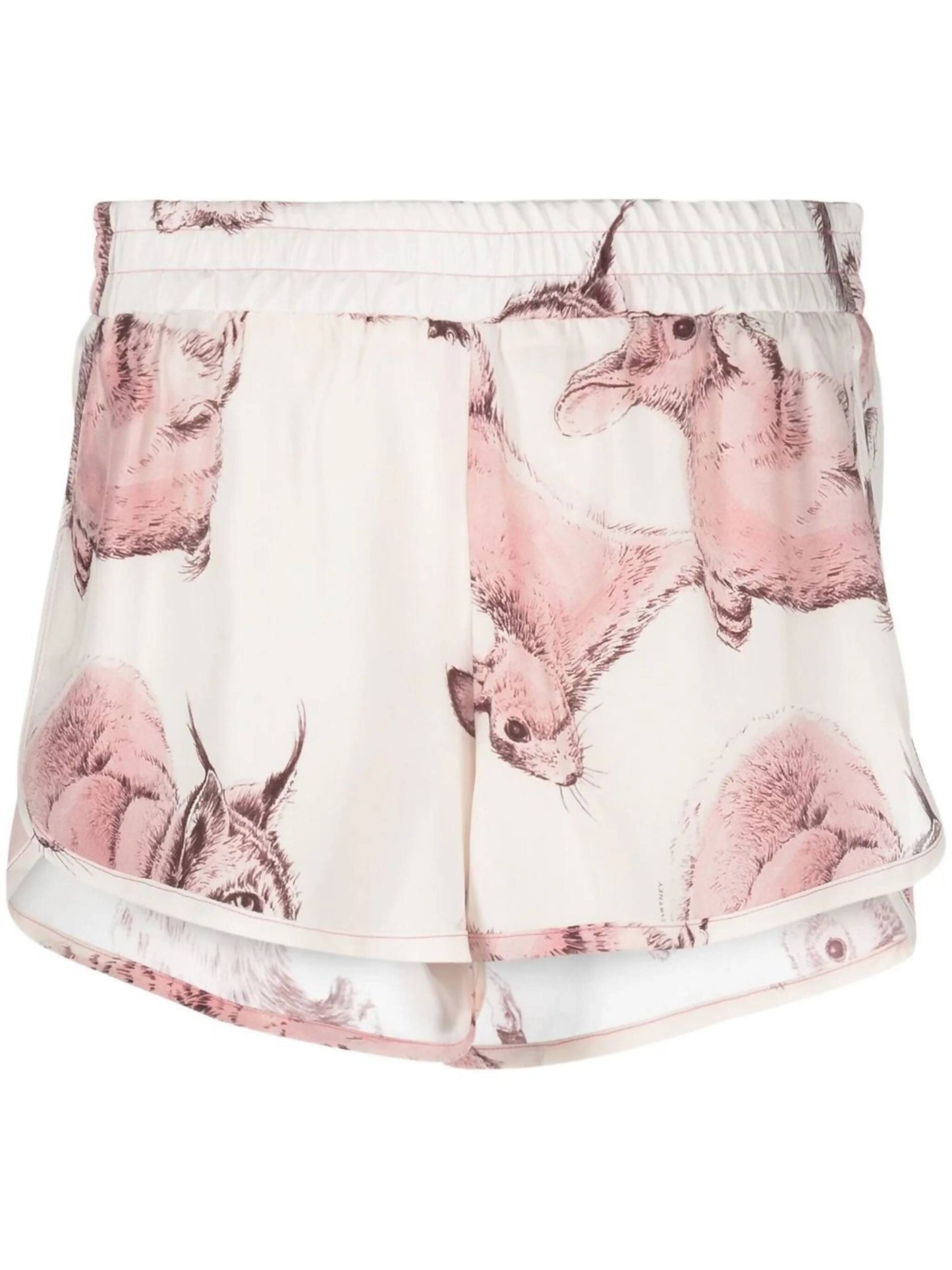 Stella McCartney, Animal Print Silk Short