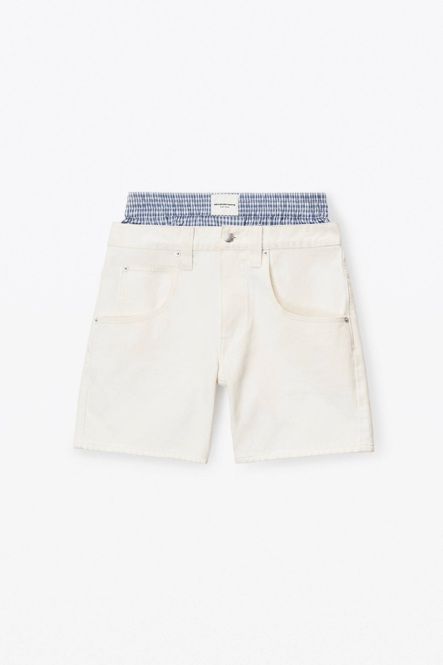 Alexander Wang, High-waisted Boxer Shorts