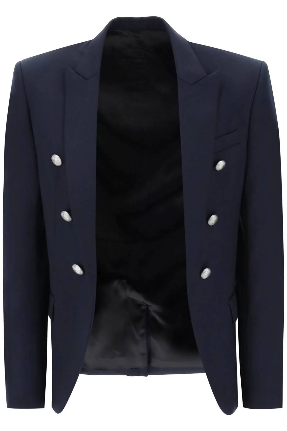 Balmain, Ornamental Buttons Wool Blazer