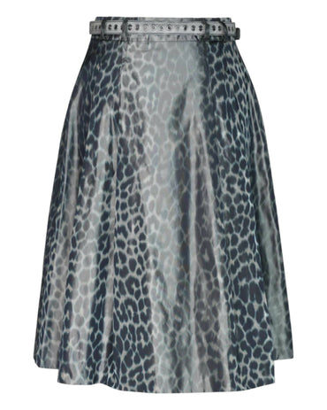 Christian Dior, Leopard Silk Midi Skirt